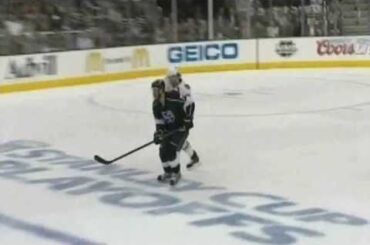 Duncan Keith's High Stick On Jeff Carter (June 4 2013)