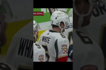 GOAL Colin White Boston v Florida 5-3 NHL 2022-23#shorts