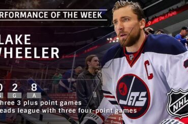 Blake Wheeler tallies 10 points in four games to spark Jets offense