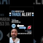 Utah HC trades for John Marino for two second round picks. NJ Devils will be going for Brett Pesce￼