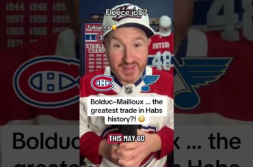 Will the Zachary Bolduc - Logan Mailloux trade go down as the greatest trade in Habs history?!