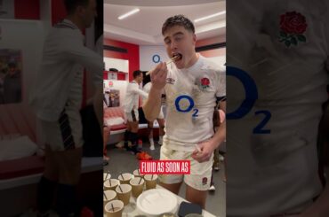 What do rugby players eat after a game? 🍱🍗