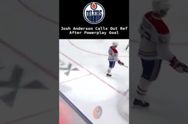 Josh Anderson Mic'd Up Said This to a Referee resulting in a Penalty and a Team Loss