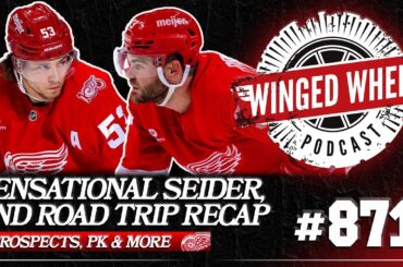 SENSATIONAL SEIDER & RED WINGS ROAD TRIP RECAP - Winged Wheel Podcast - Nov. 5th, 2025