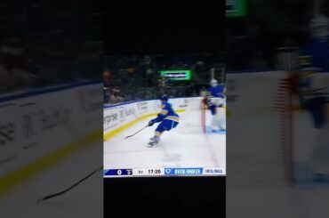 Trevor Moore Gets A Hit On Matthew Kessel #nhl #hockey #lakings #blues #thousandoaks