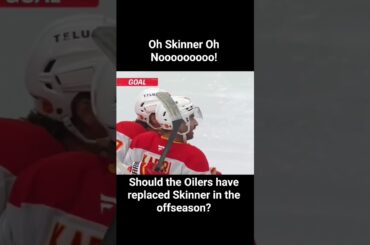 Blake Coleman pounces on Skinner error and pokes home tying goal! #oilers #flames