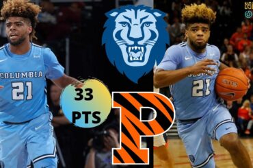 Mike Smith Columbia Lions 30 PTS 4 REBS 3 AST vs Princeton Tigers  | IVY LEAUGE STAR! | Next Ones
