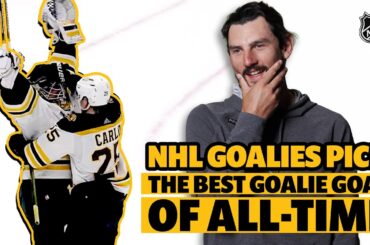 The GREATEST Goalie Goal EVER? NHL Goalies Debate the Top Goalie Goal in History