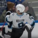 Mammoth's Clayton Keller Scores Winner Just 45 Seconds Into OT vs. Sabres