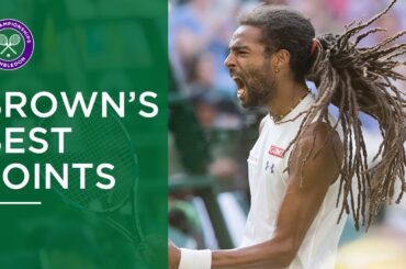 Dustin Brown's Top 50 points vs Rafael Nadal at Wimbledon