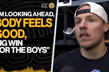 Hampus Lindholm Is Looking Ahead After Being Sidelined with Injury