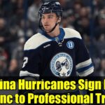 Carolina Hurricanes Sign Kevin Labanc to Professional Tryout