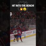 HEAD OVER HEELS into the BENCH! 🫨