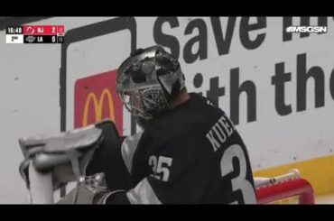 BRIAN HALONENS FIRST NHL GOAL IS A BEAUTY! From Glendening and Cholowski! #NJDevils