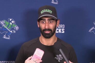 Jujhar Khaira Post Game Interview | Nov 1