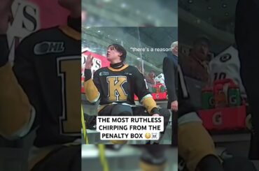 THE MOST RUTHLESS CHIRP IN THE PENALTY BOX 😳☠️