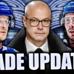 TERRIFYING CANUCKS TRADE UPDATE + BAD NEWS FOR ELIAS PETTERSSON & QUINN HUGHES