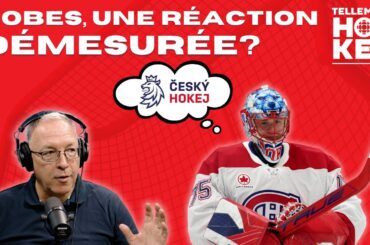 Jakub Dobes, une réaction émotive qui étonne | Tellement Hockey
