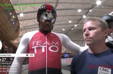 CYCLING - Nicholas Paul vs Mikhail Yakovlev-  Men Sprint - Quarter - WC2025