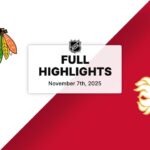 NHL Highlights | Blackhawks vs. Flames | November 07, 2025