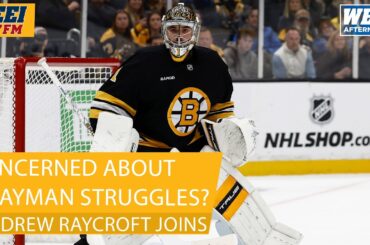 Is Jeremy Swayman falling out of favor for the Bruins? Andrew Raycroft joins | WEEI Afternoons