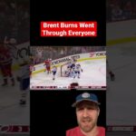 Brent Burns Went Through Everyone #hockeyboys #carolinahurricanes #montrealcanadiens