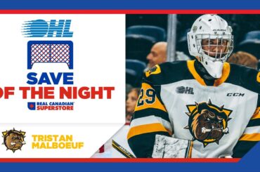 Real Canadian Superstore Save of the Night: Malboeuf Shuts The Door!