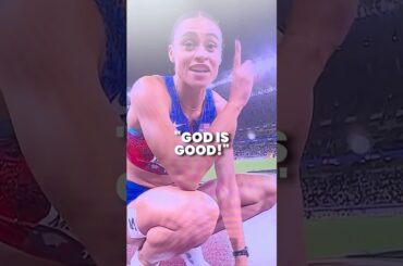 USA's Sydney McLaughlin-Levrone praises God after winning World Championship 400m gold 🥇
