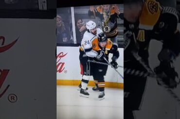 Brad Marchand wants to fight but Phillip Danault is SCARED #shorts