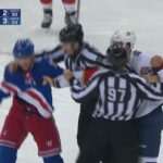 Ryan Strome And Mason Marchment Drop The Gloves