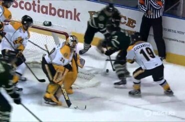 Michael McCarron 2 Goals vs Sarnia (14/02/14)