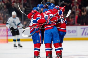 Habs YOUNG GUNS put on a goal scoring CLINIC! 🚨🫨