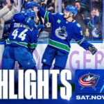 Game in 10 | Canucks vs. Blue Jackets Highlights (Nov 8, 2025)