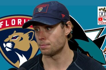 Carter Verhaeghe, Postgame: San Jose Sharks Snap Long Losing Streak to Florida