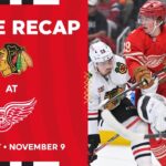 Blackhawks at Red Wings Game Highlights | 11.9.25