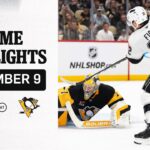 HIGHLIGHTS: LA Kings at Pittsburgh Penguins | 11.09.25 NHL Game Highlights