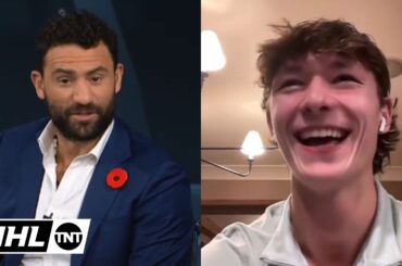 Matthew Schaefer joins the NHL on TNT panel