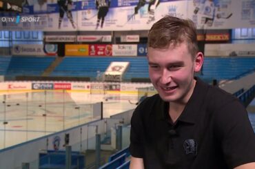 David Jiříček o vrcholovém hokeji a studiu na Sportovní a podnikatelské střední škole.