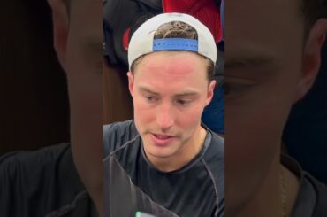 Ross Colton on his goal on a breakaway.