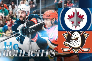 Anaheim Ducks vs. Winnipeg Jets - Game Highlights