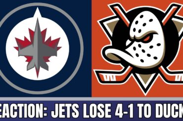 Winnipeg Jets lose to Anaheim Ducks 4-1 | WST Post-Game Reaction