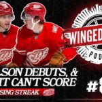 DANIELSON DEBUTS & DETROIT'S SCORING DROUGHT -  - Winged Wheel Podcast - Nov. 9th, 2025