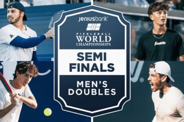 Tardio /B Johns vs Staksrud/Patriquin at the Jenius Bank Pickleball World Championships