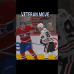 Arber Xhekaj falls for veteran move! #hockey #learning