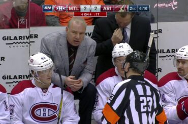 Coyotes score three different ways in less than three minutes vs Canadiens