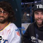 Biz was throwing CHIRPS at Brandon Hagel 😂 | NHL on TNT