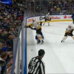 Nikita Zadorov hits Scott Laughton, fights Bobby McMann 11/8/25