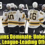 P-Bruins Dominate: Unbeaten Start, League-Leading Offense