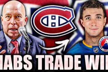 THE MONTREAL CANADIENS HAVE OFFICIALLY WON THIS TRADE: LOGAN MAILLOUX SENT DOWN TO THE AHL