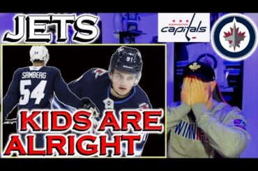 NHL: Winnipeg Jets Cole Perfetti First Goal In Loss to the Washington Capitals